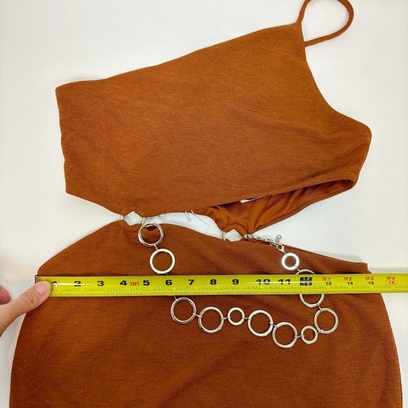 Lovers and Friends Kiana Mini Dress in Copper Size M - Picture 10 of 11